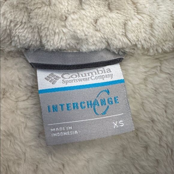 Columbia Women's XS Fleece Interchangeable 3-in-1 Jacket NWT - Picture 9 of 11
